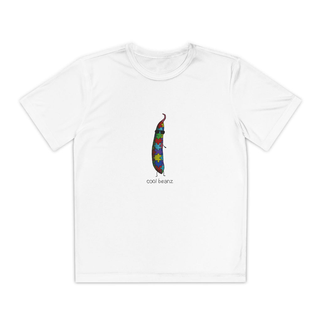 Youth Autism Awareness Beanz T-Shirt