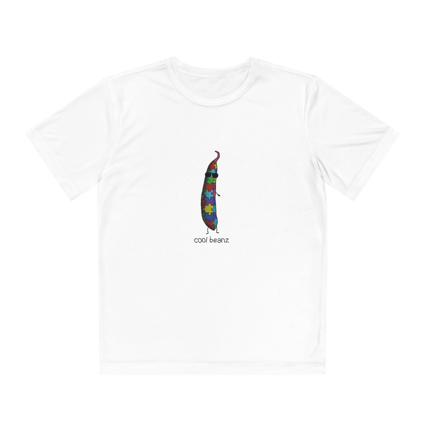 Youth Autism Awareness Beanz T-Shirt