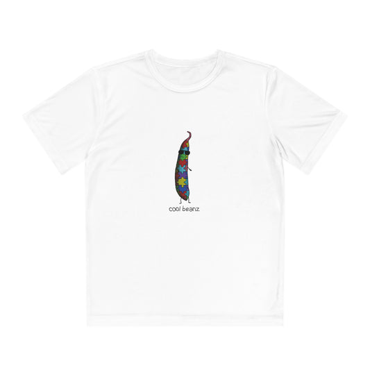 Youth Autism Awareness Beanz T-Shirt